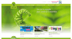 Desktop Screenshot of ecoquartier-terresud.com